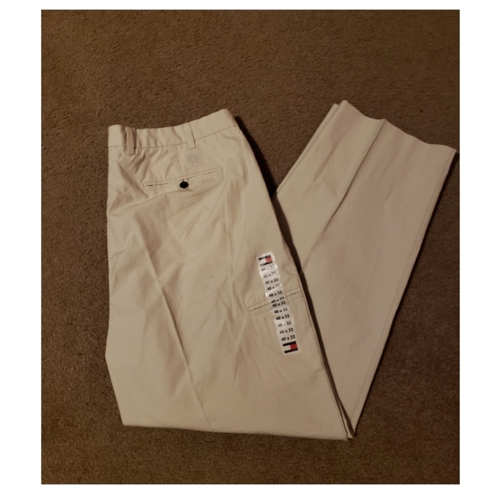 Tommy Hilfiger Khaki Mens Pants